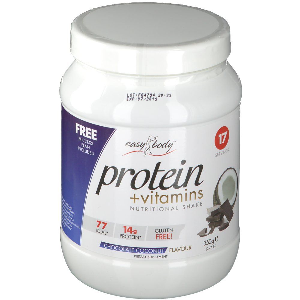 easy body Diet Nutrition Poudre Protéinée Chocolat - Coco