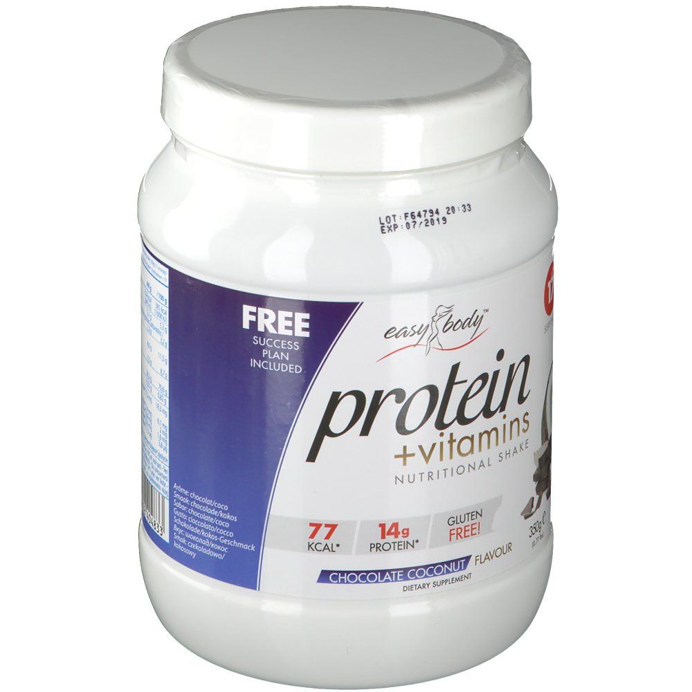 easy body Diet Nutrition Poudre Protéinée Chocolat - Coco