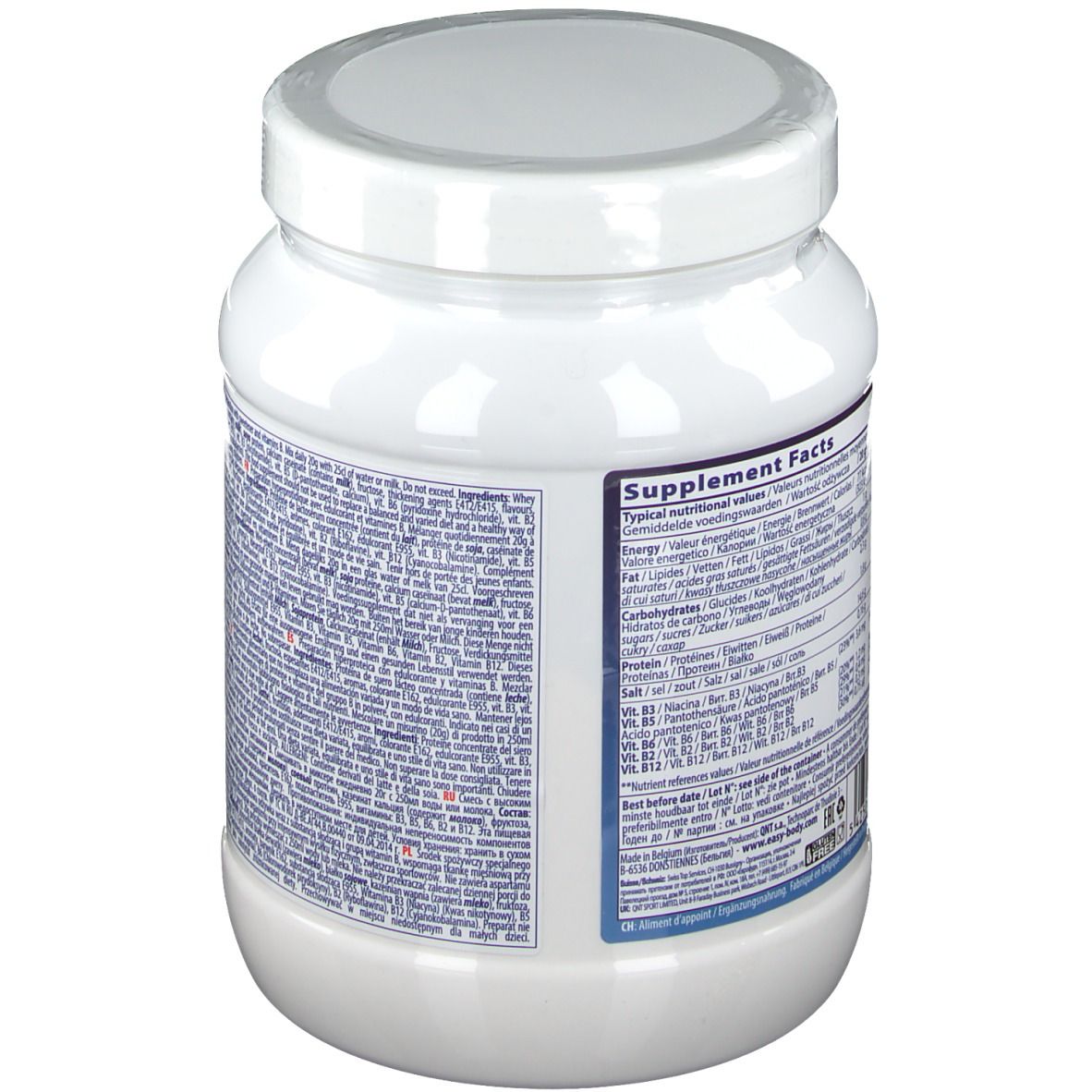 easy body Diet Nutrition Poudre Protéinée Fraise - Banane