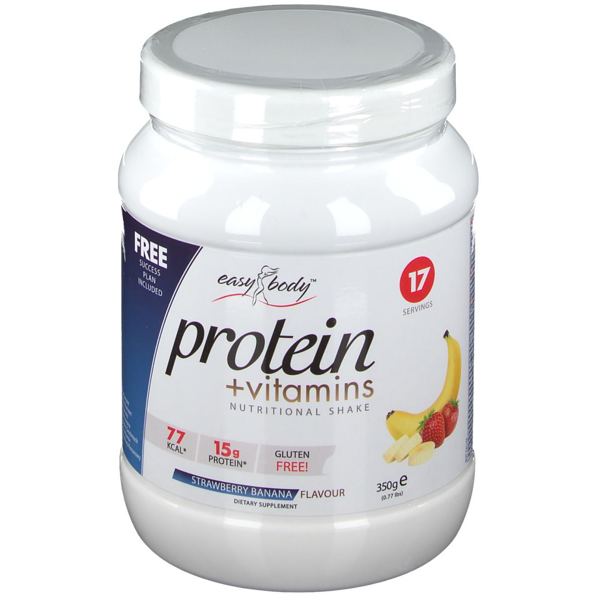 easy body Diet Nutrition Poudre Protéinée Fraise - Banane