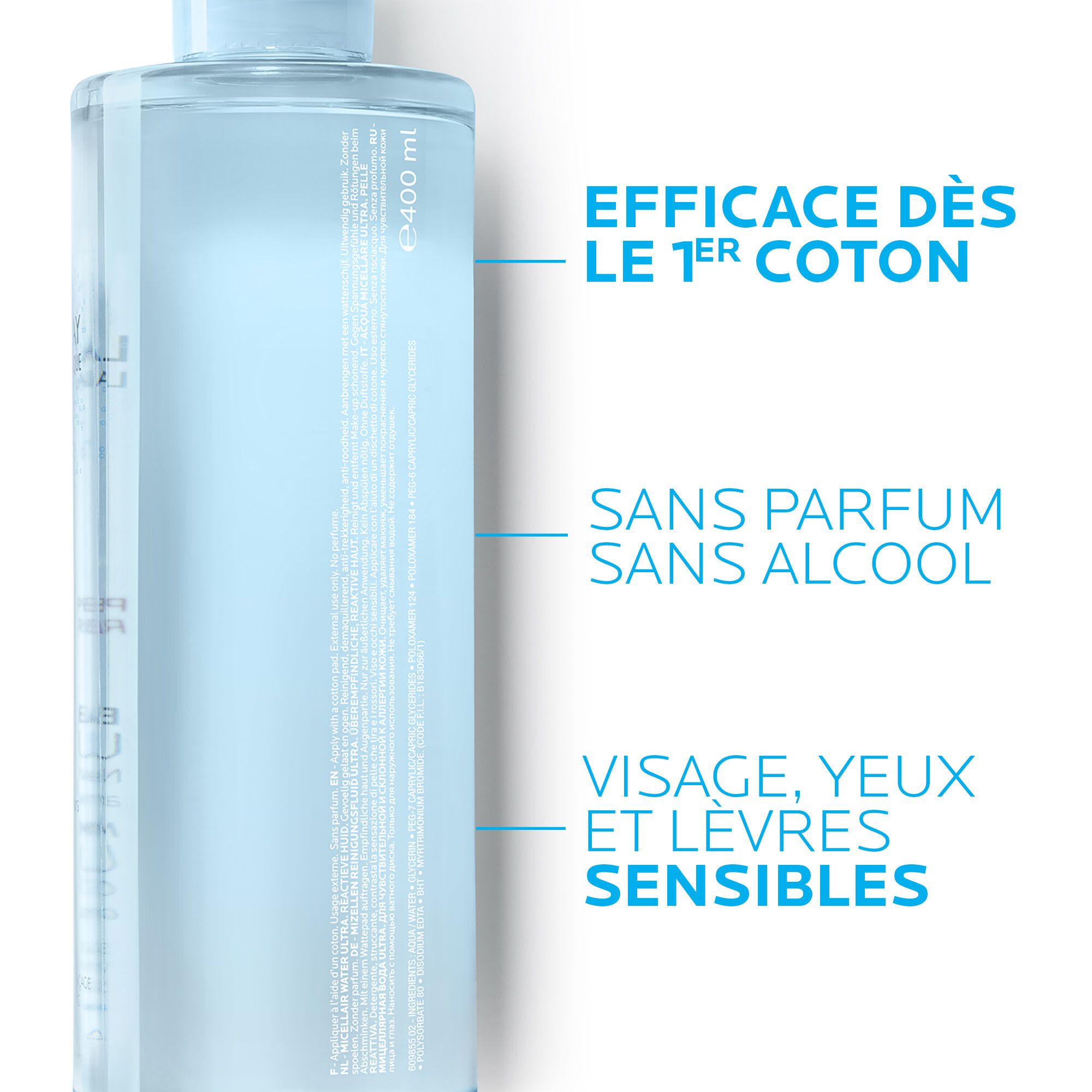 La Roche-Posay Eau Micellaire Ultra Peaux Reactives