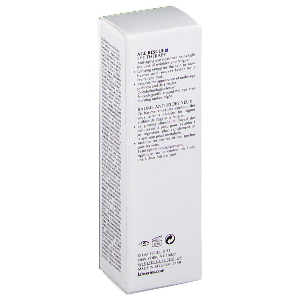 Lab Series AGE RESCUE + EYE THERAPY Baume Anti-Rides Yeux