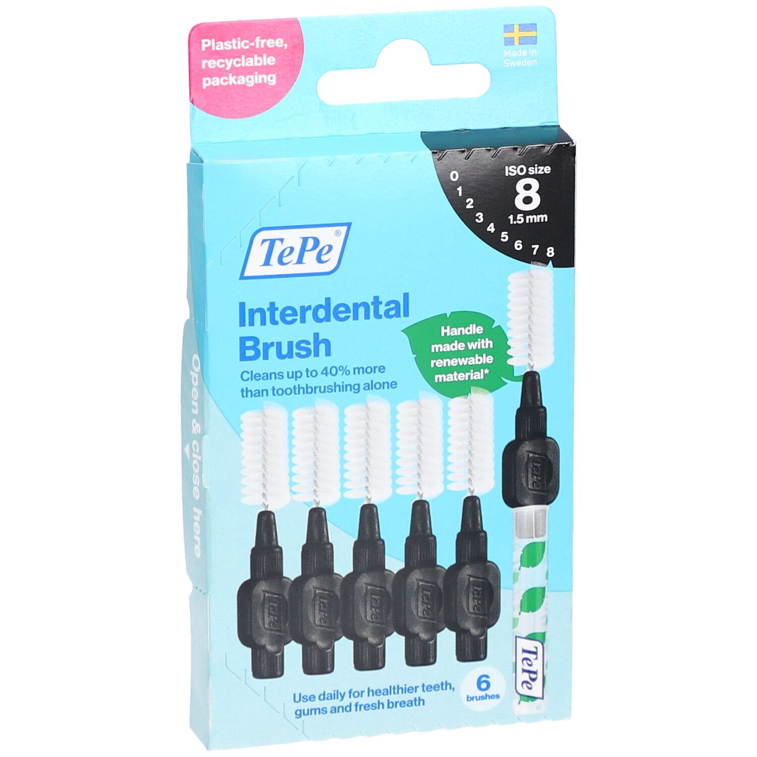 TePe® Brossette Interdentaire 1,50 mm Noire
