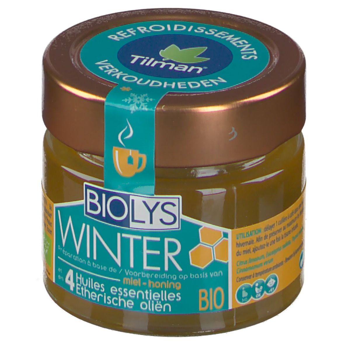Biolys Winter Miel aux 4 huiles essentielles