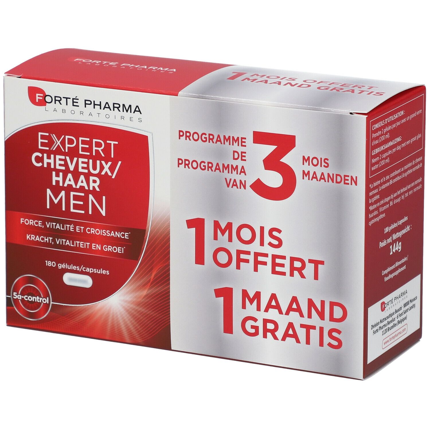 Forté Pharma Expert Cheveux Men