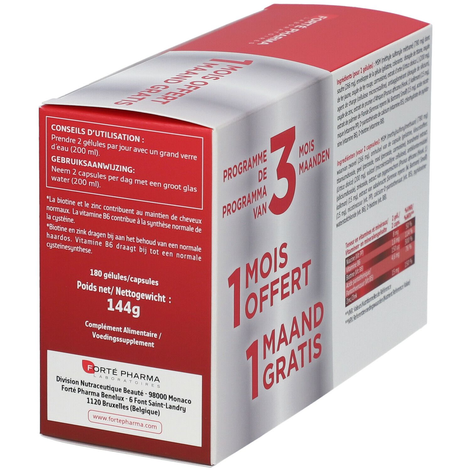 Forté Pharma Expert Cheveux Men