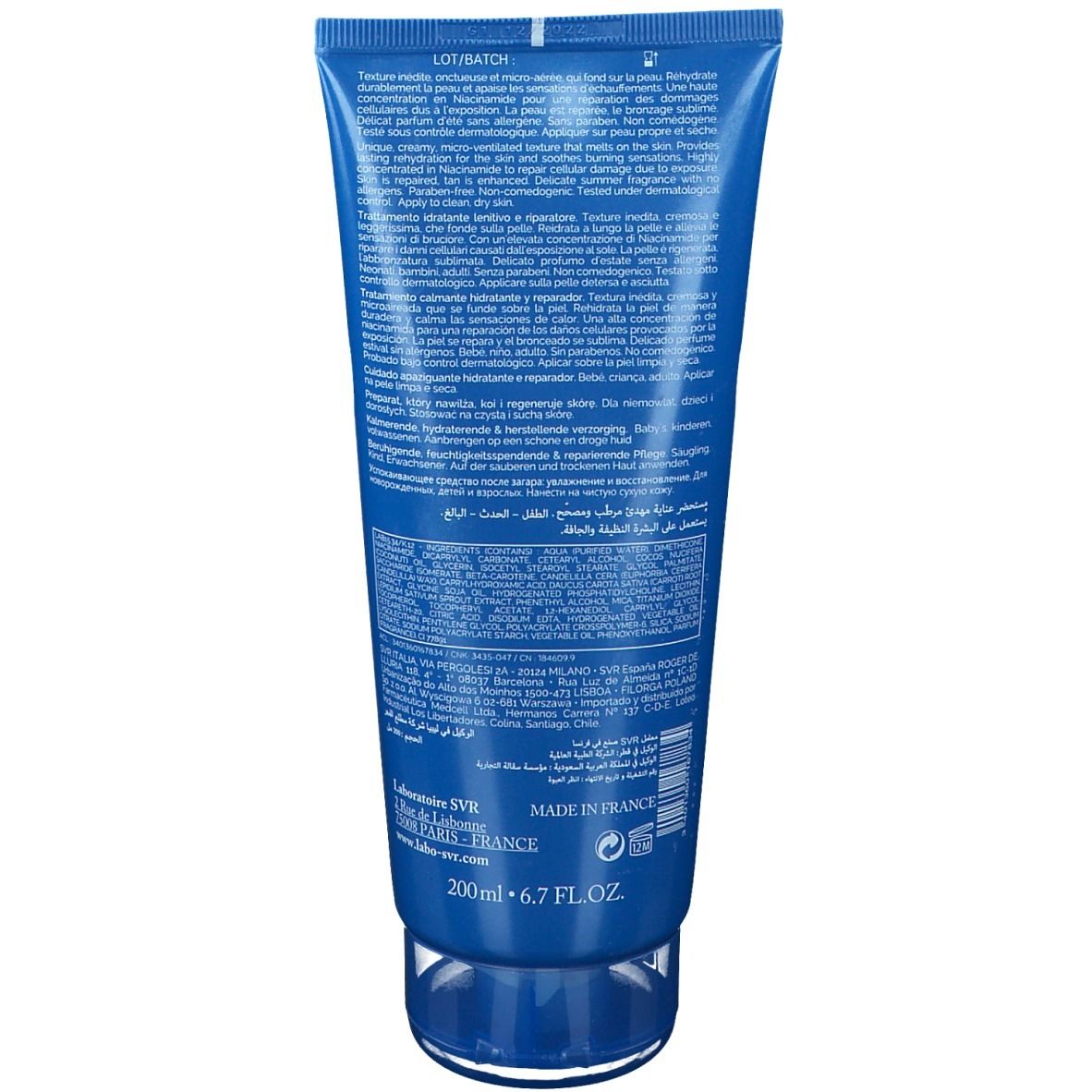 SVR SUN SECURE Après-Soleil