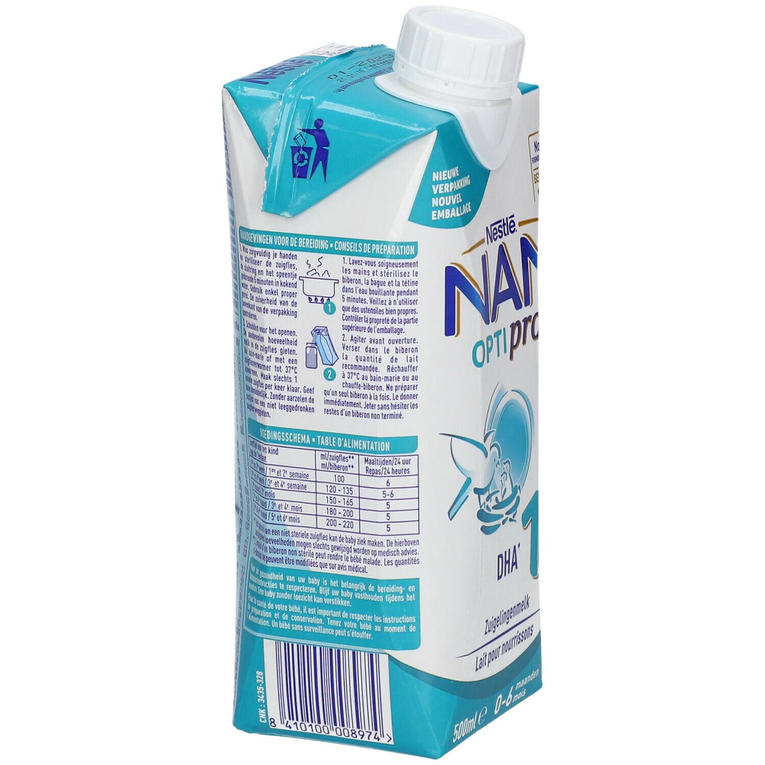 Nestlé® NAN® OPTIPRO® Lait pour nourrissons 1+