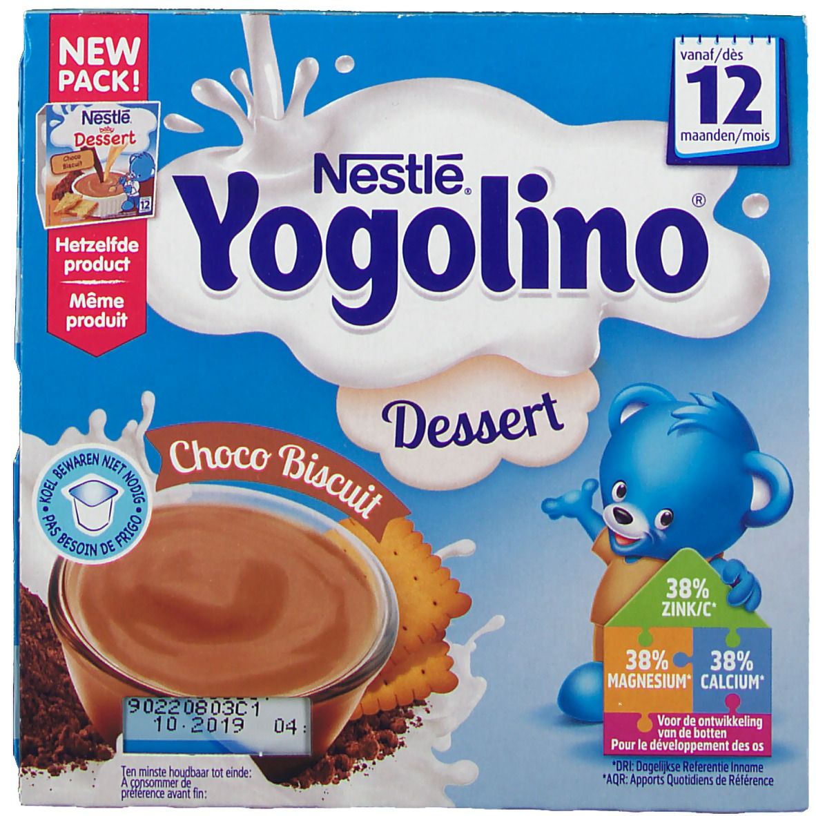 Nestlé® Yogolino® Baby Dessert Choco Biscuit
