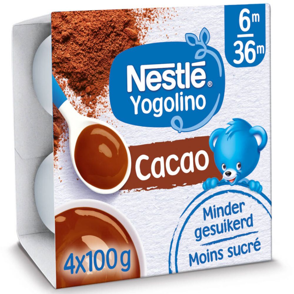 Nestlé Bébé Dessert Chocolat Pot 4x100 g - Redcare Pharmacie