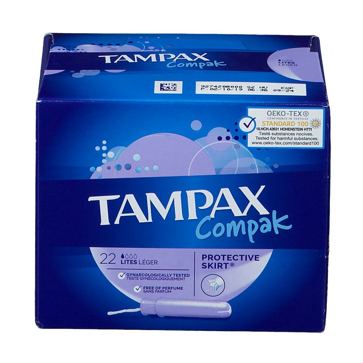 Tampax Compak Léger