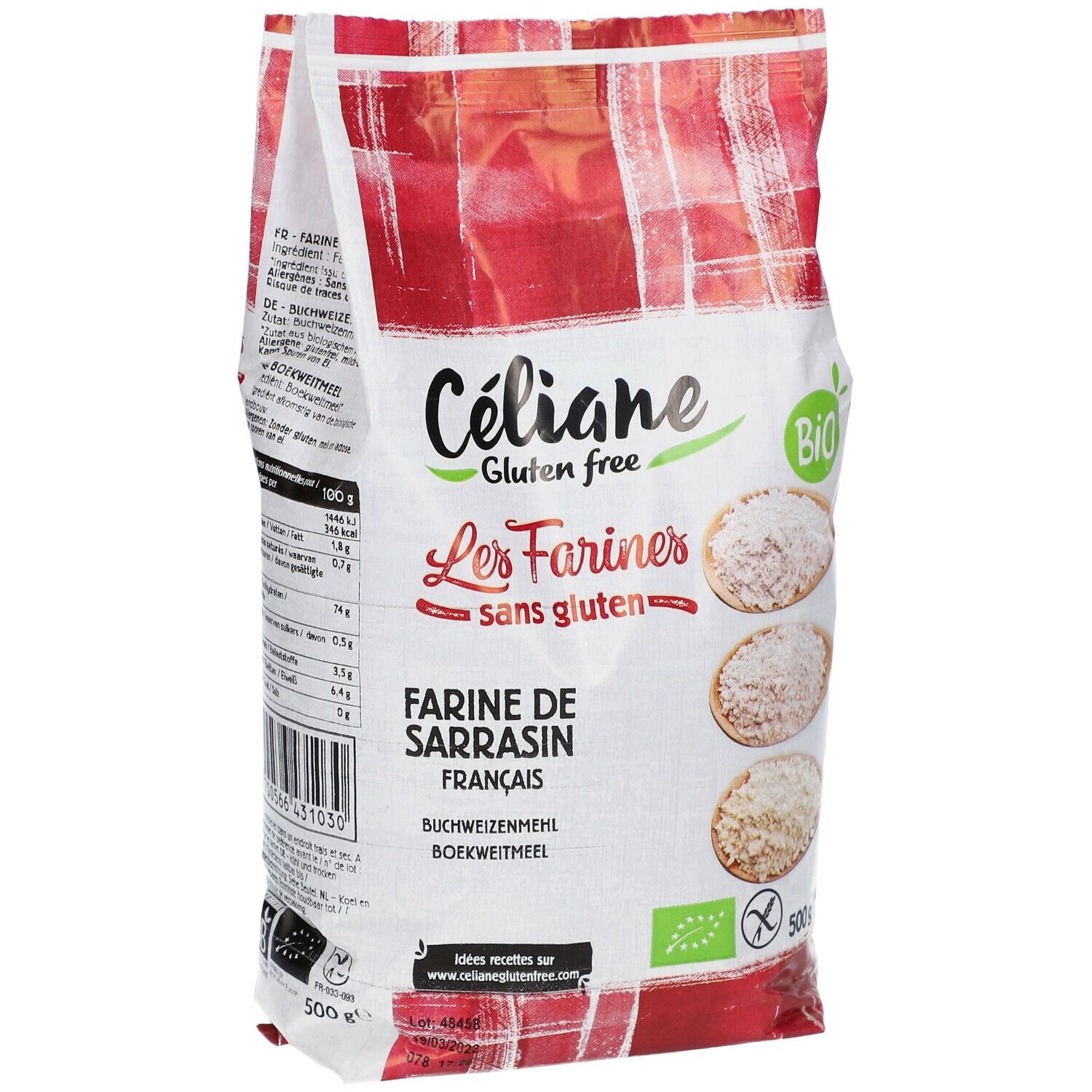Céliane Gluten free Les Farines Farine de Sarrasin