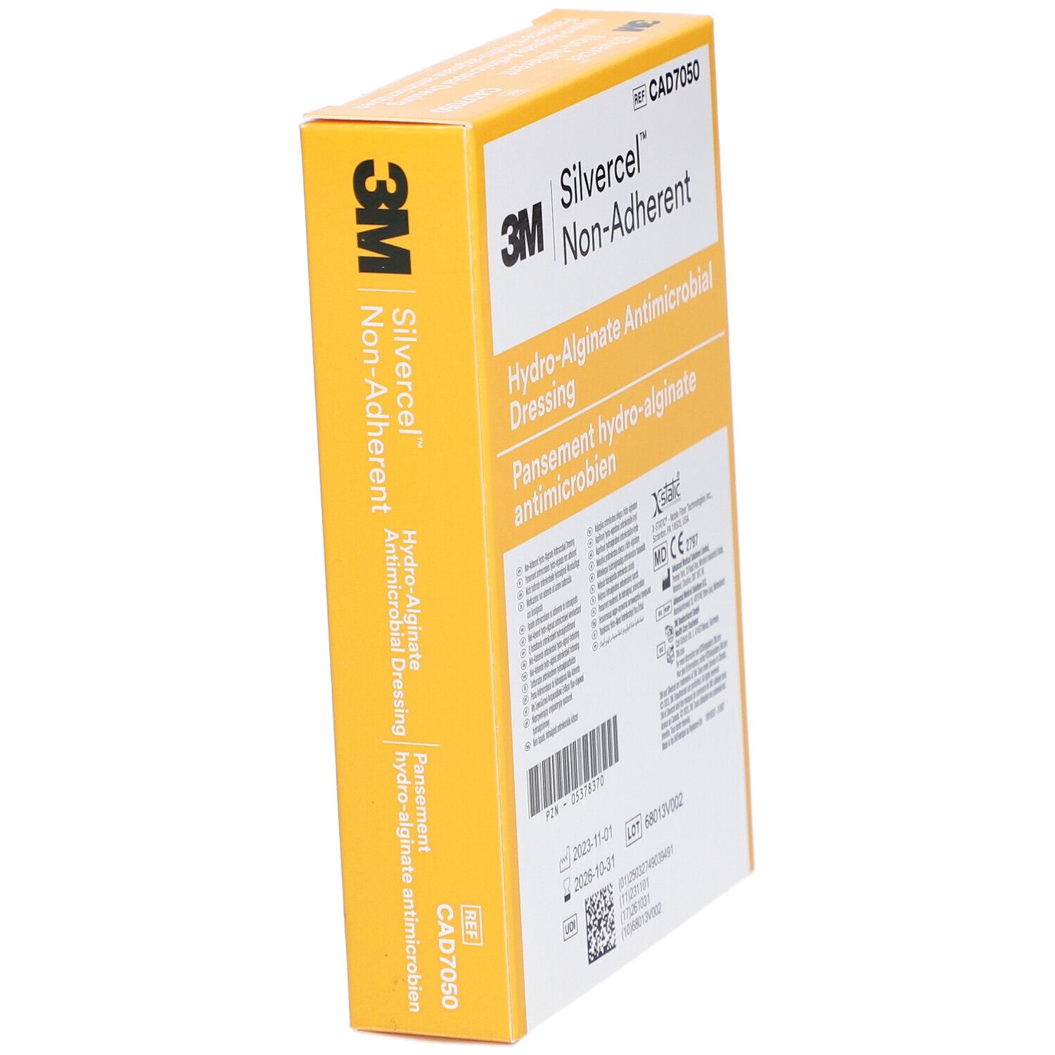Silvercel® Pansement non-adhérent à l'argent 5 x 5 cm