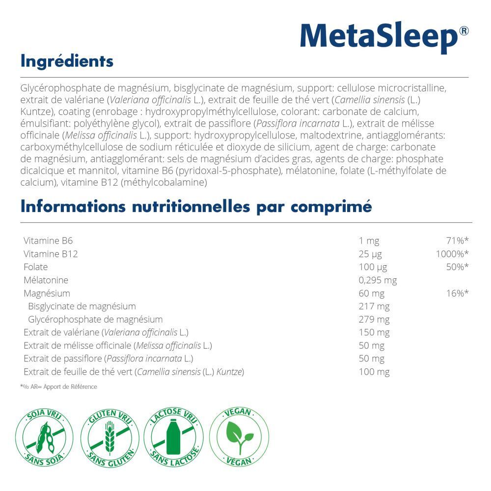 Metagenics® MetaSleep®