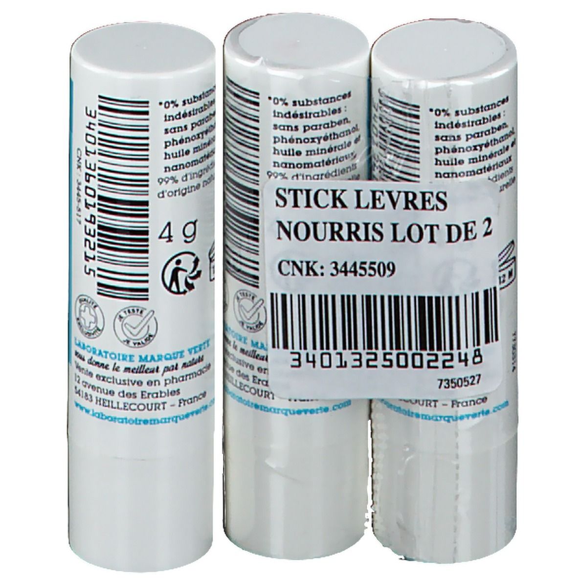 DermAsens Stick à lèvres nourrissant