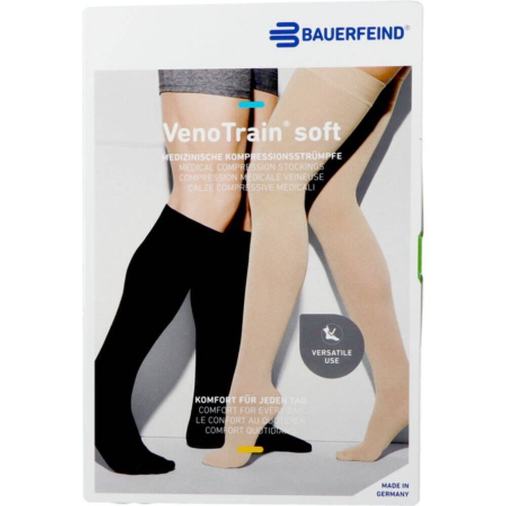 BAUERFEIND VenoTrain Soft C2 Plus Short Caramel XL