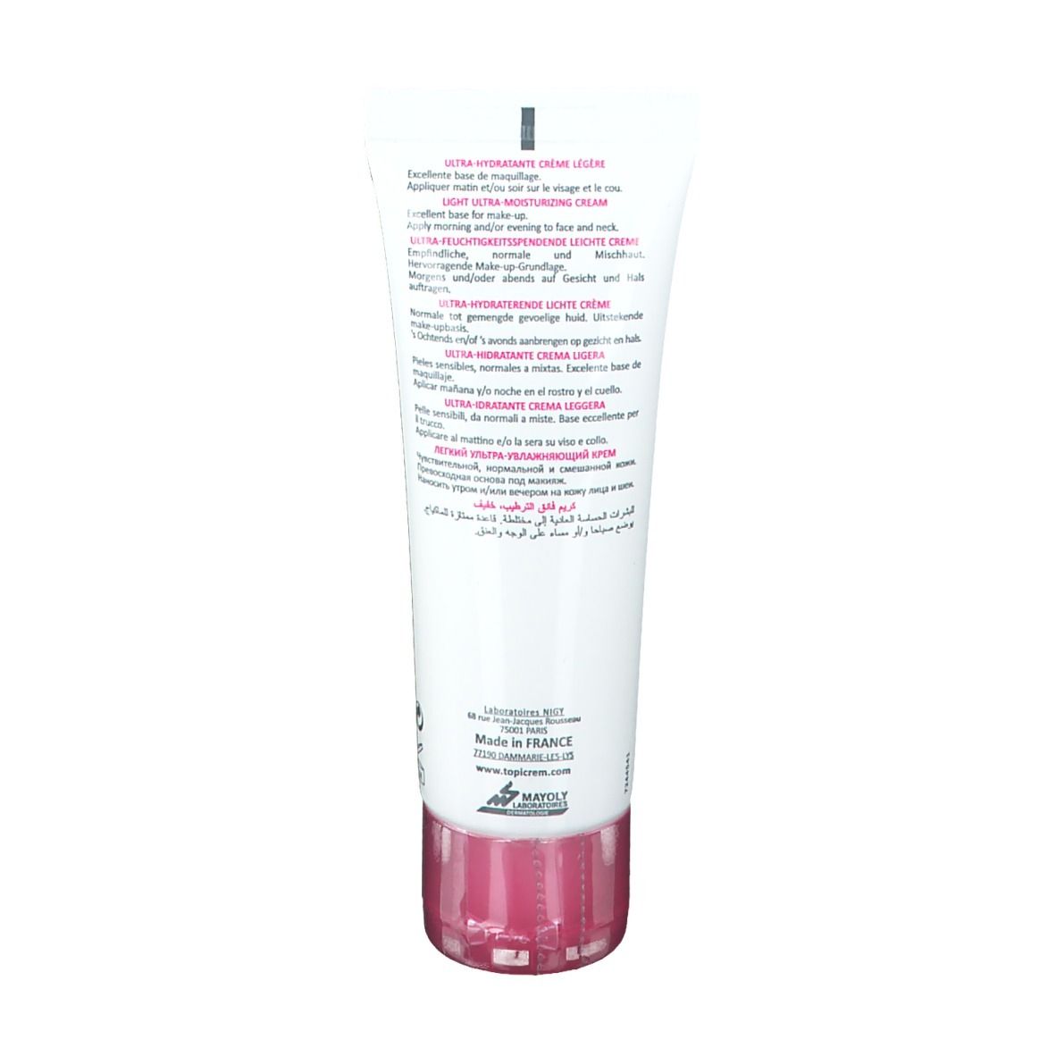 Topicrem Ultra Hydratante Légère Crème Visage