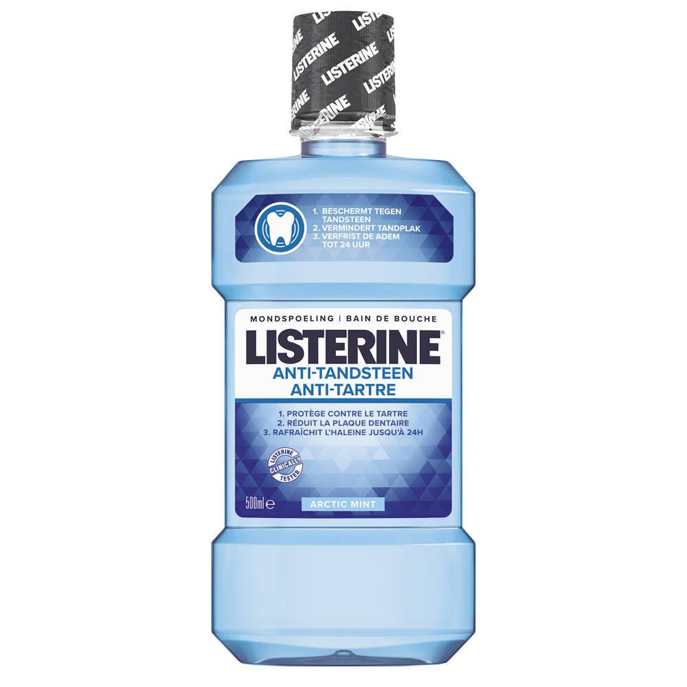 LISTERINE® Bain de bouche Tartre Contrôle Actif Menthe