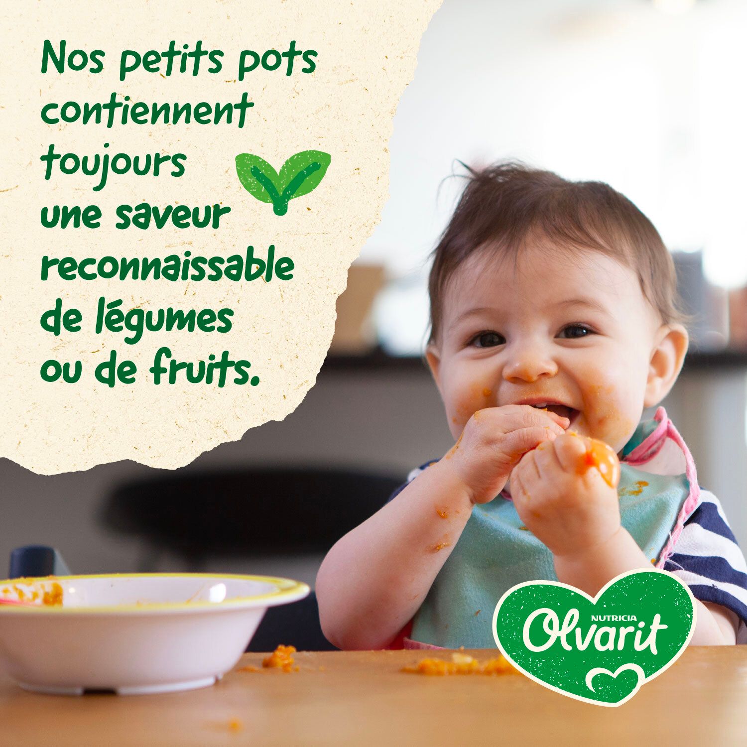 Bocaux de nourriture pour bébés. Carotte, poulet et pommes de terre. 8+ mois. Pack de 4.