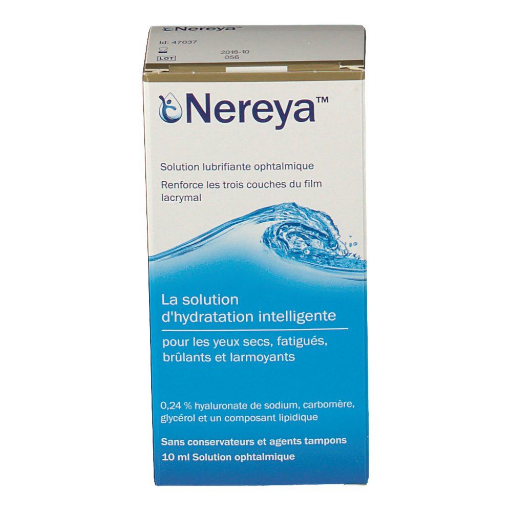Baush & Lomb Nereya® Solution lubrifiante ophtalmique