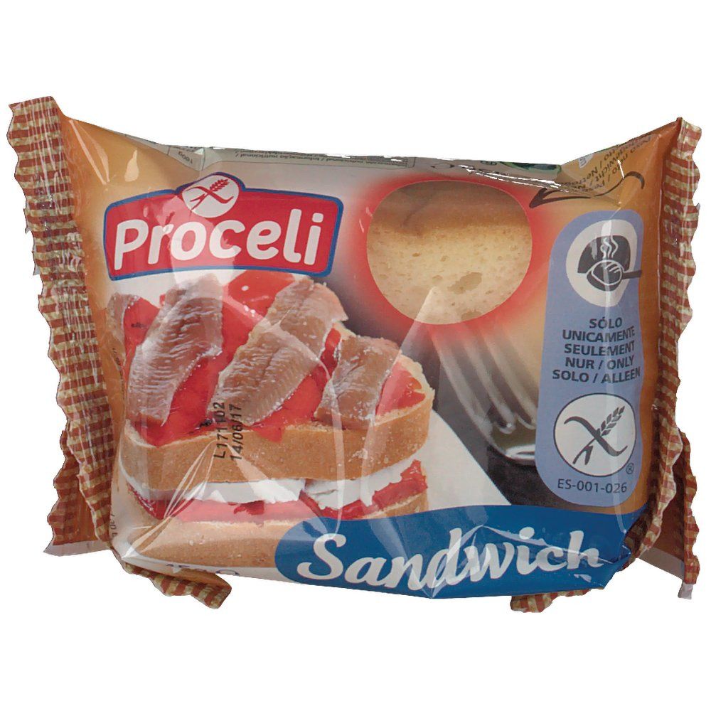 Proceli Pain de mie Sandwich