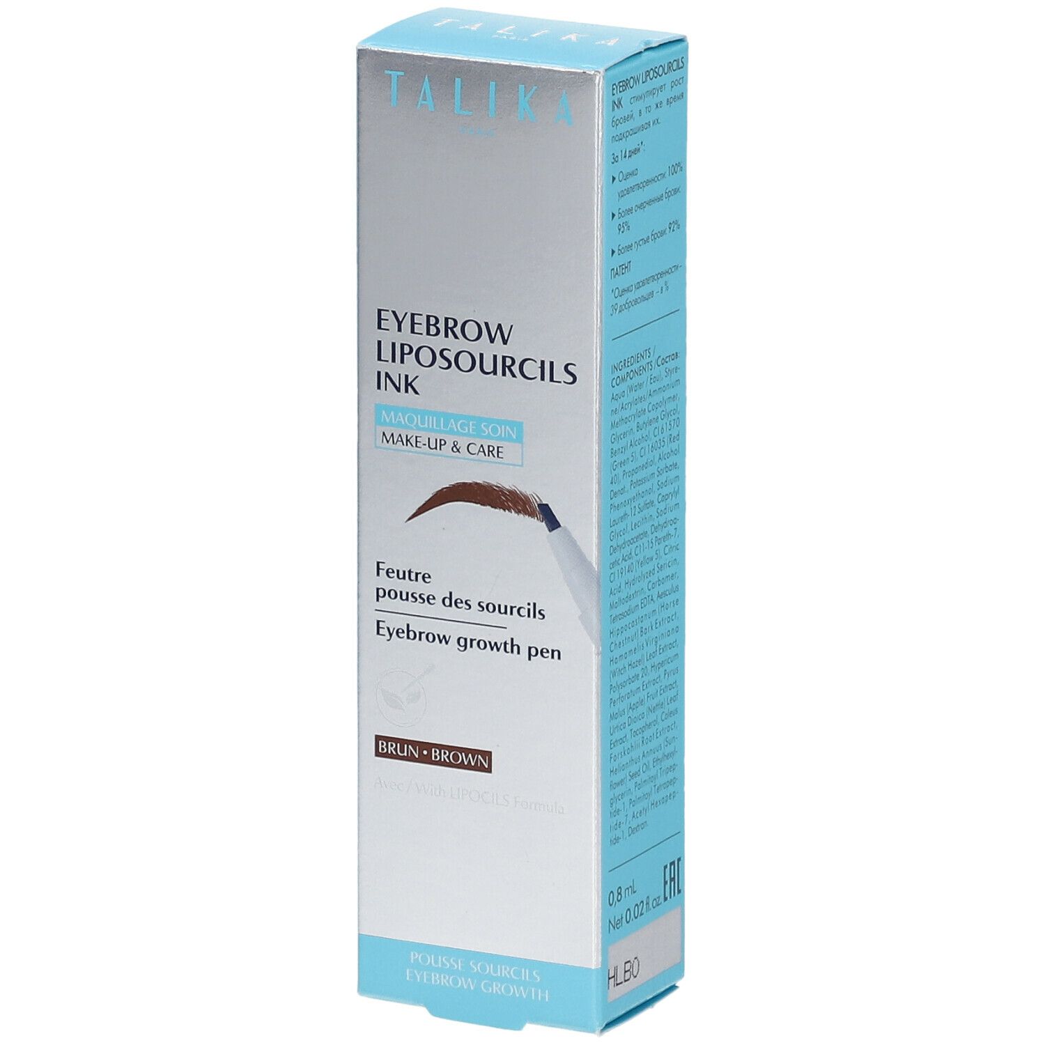 TALIKA Liposourcils Ink Brun