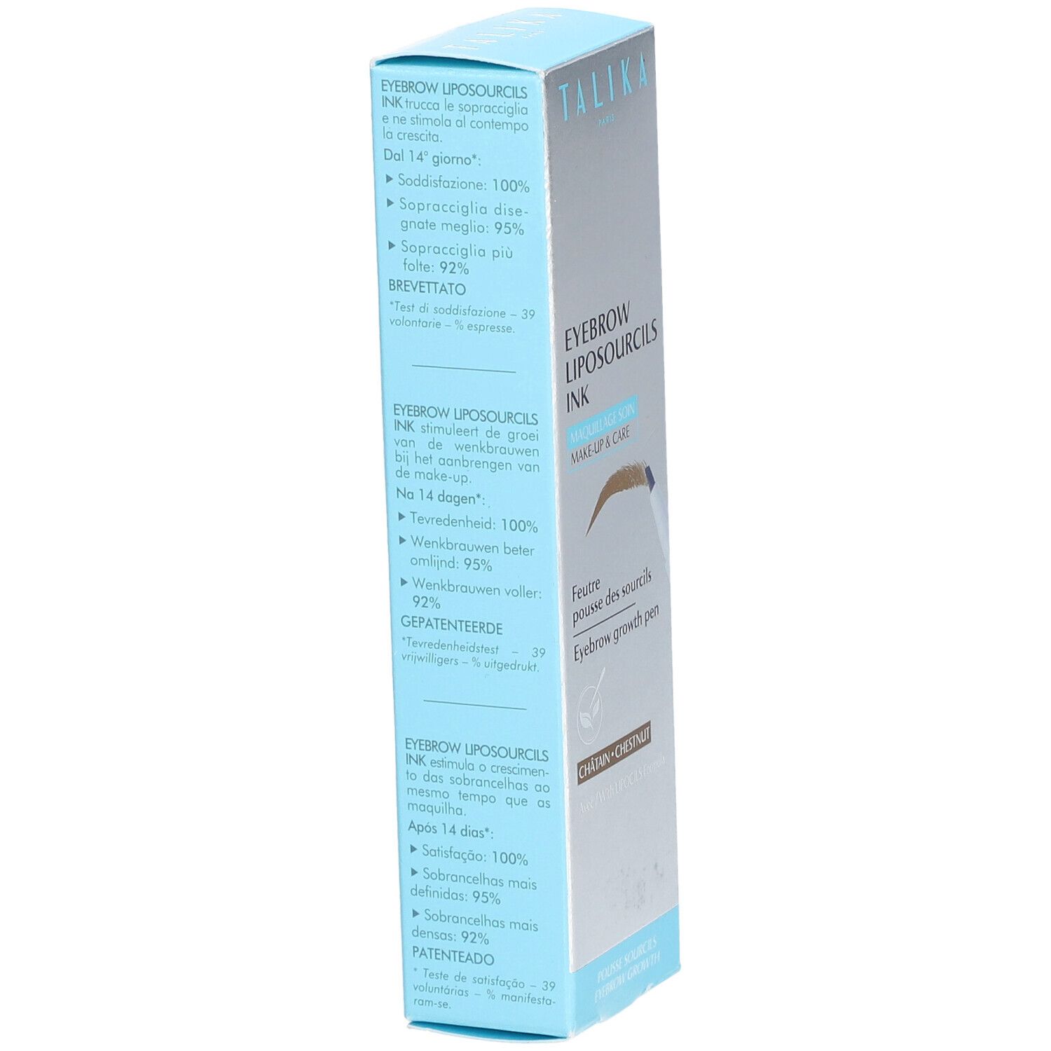 TALIKA Liposourcils Ink Châtain