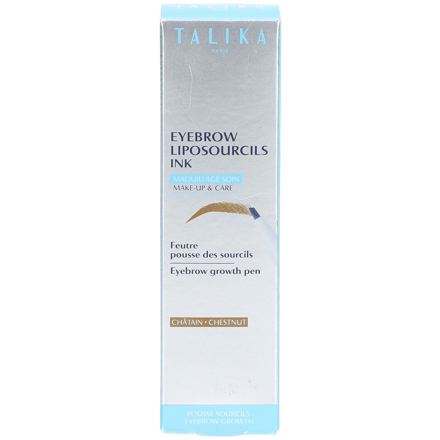 TALIKA Liposourcils Ink Châtain