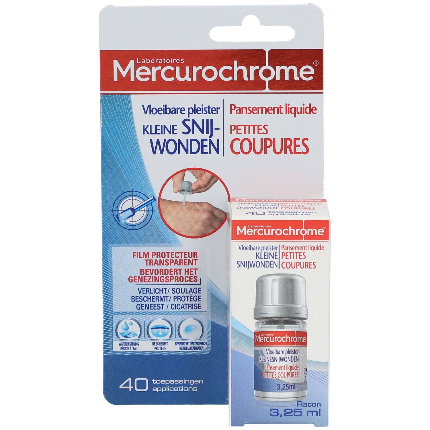 Mercurochrome Pansement liquide petites coupures