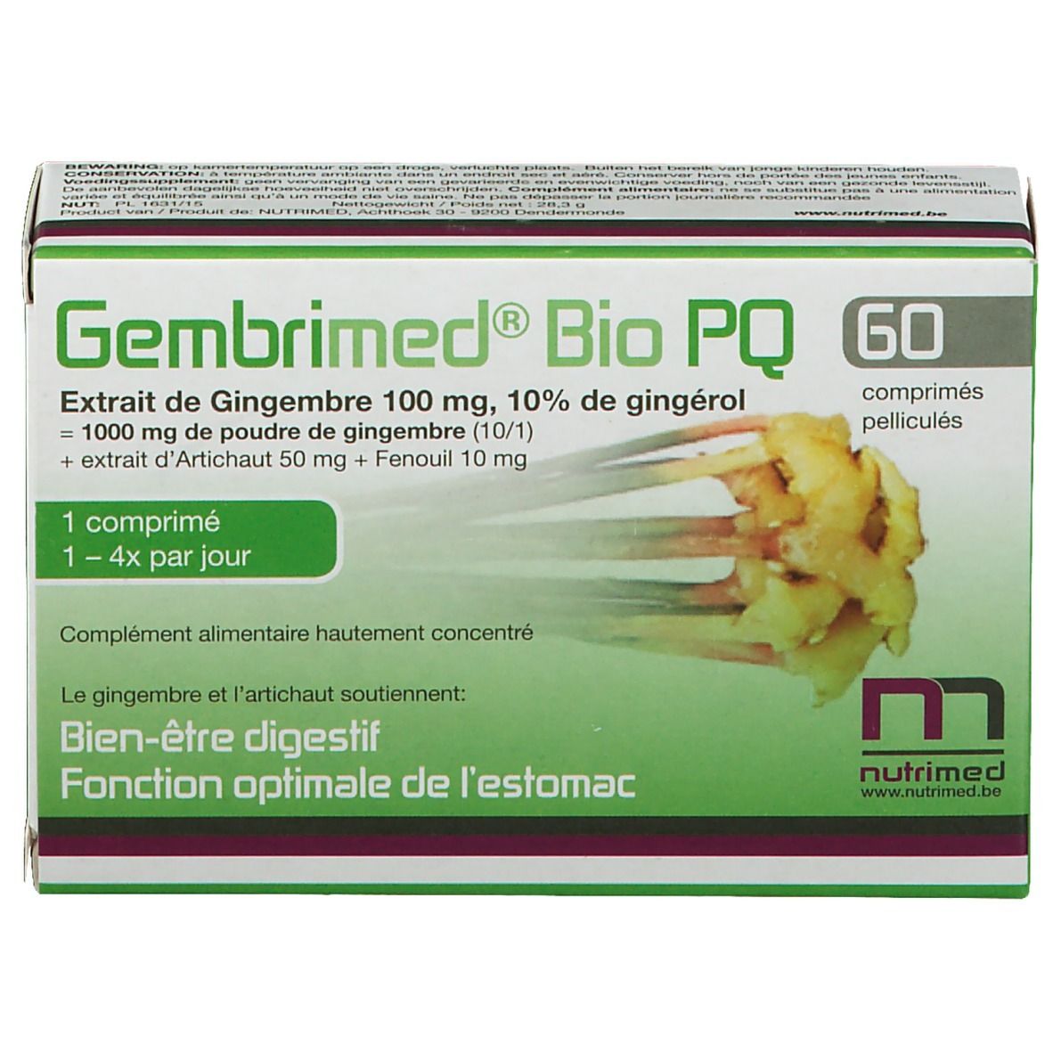 Gembrimed® Bio PQ Comprimés