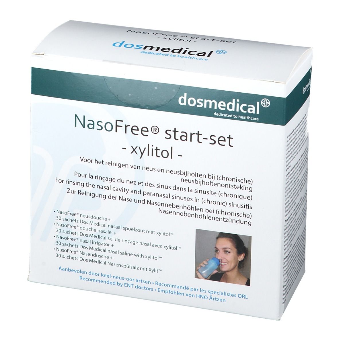 NasoFree Dos Medical Nasal Rinse Salt with Xylitol -  -  ENT-shop
