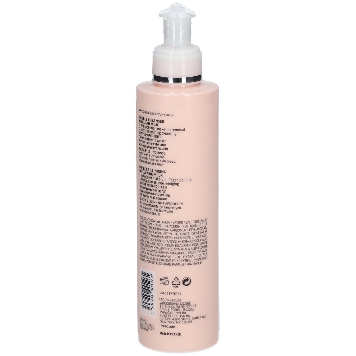 Lierac Lait Micellaire double nettoyant