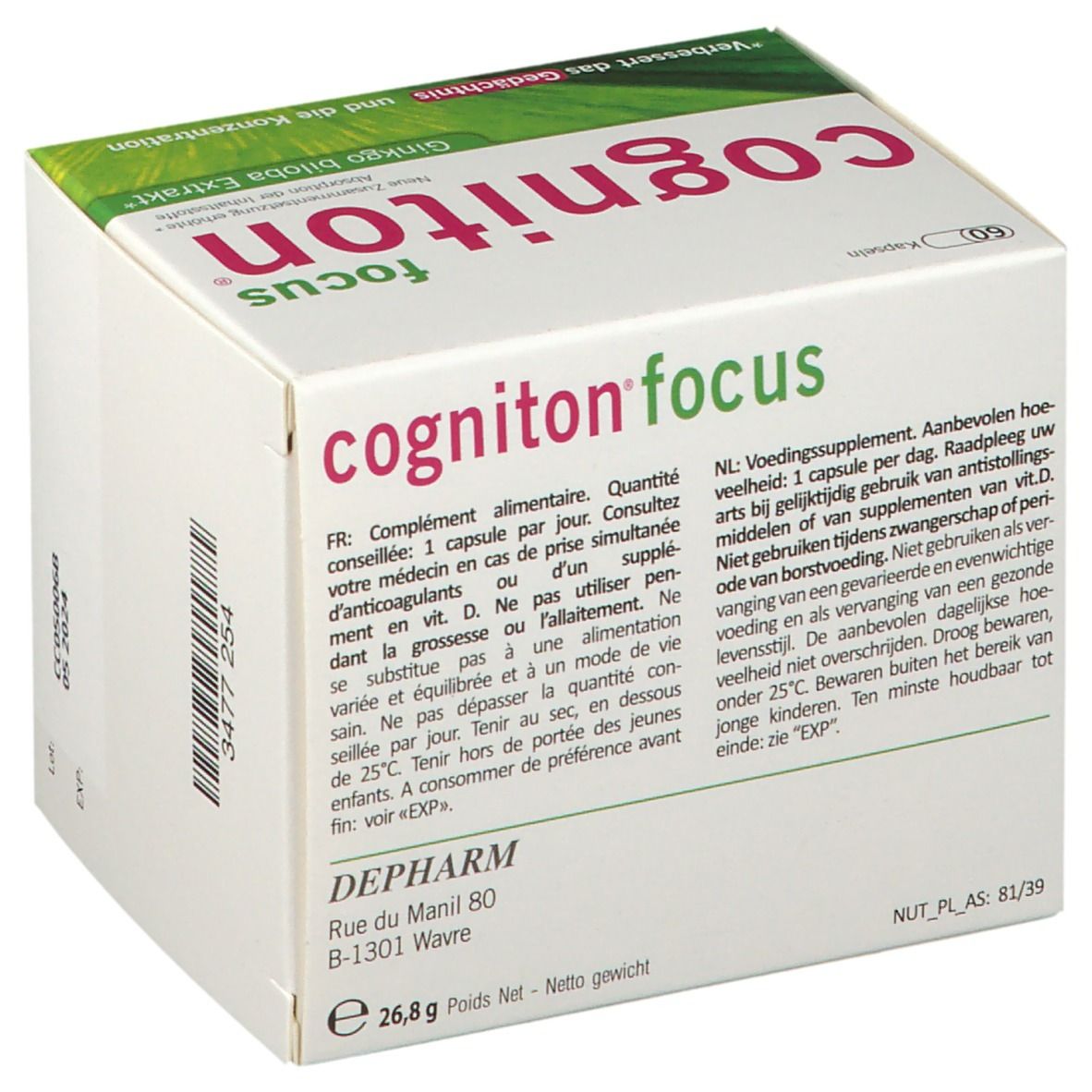 Cogniton® Focus