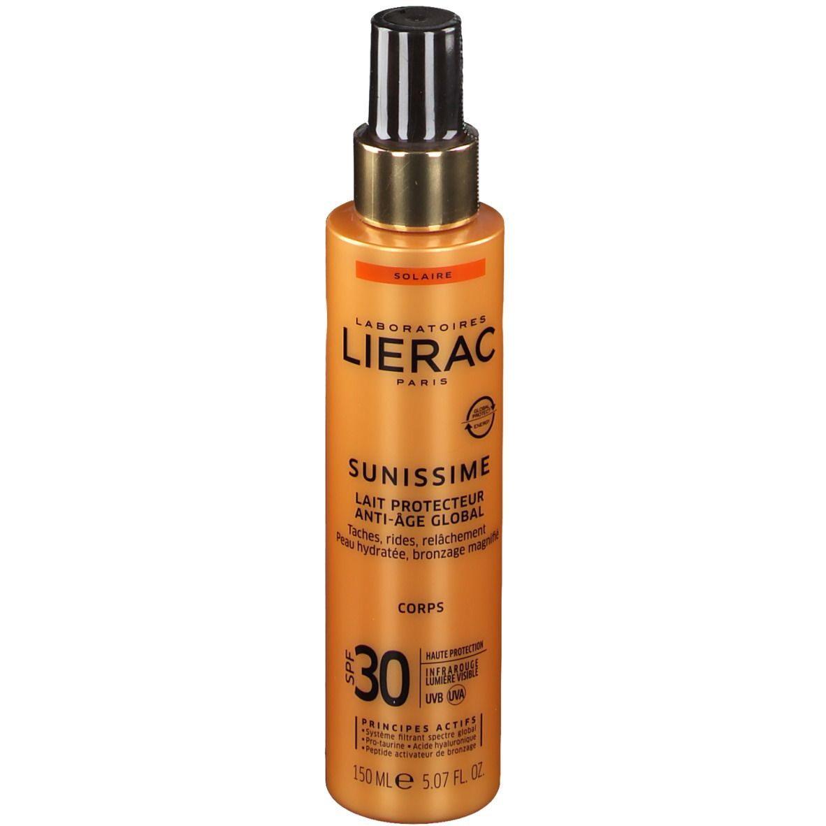 Lierac Sunissime Lait Corporel Protecteur Energisant SPF30