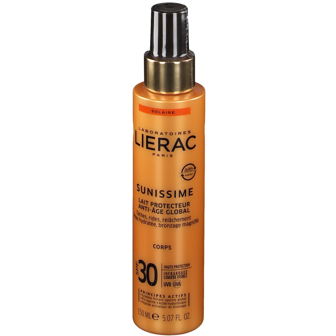 Lierac Sunissime Lait Corporel Protecteur Energisant SPF30