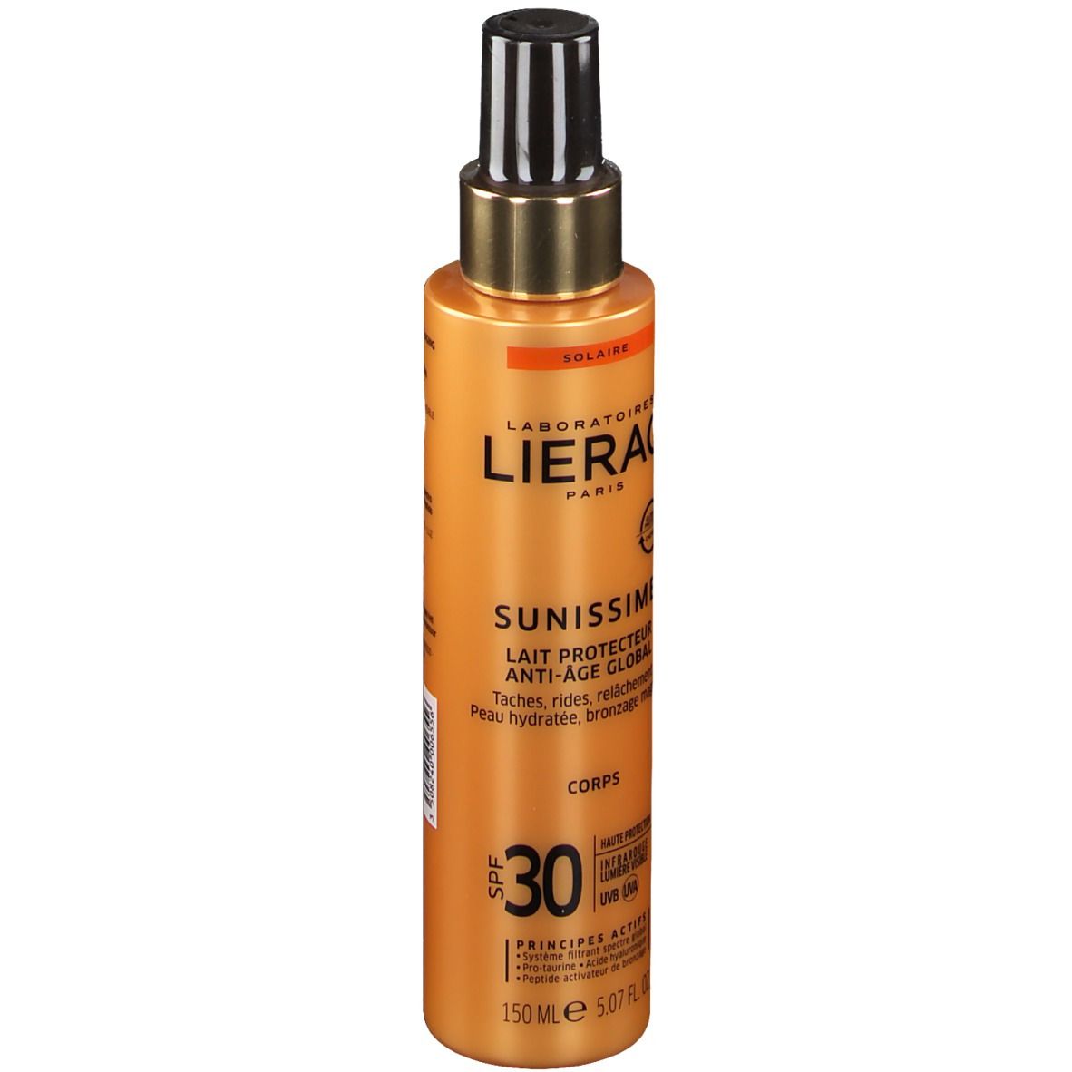 Lierac Sunissime Lait Corporel Protecteur Energisant SPF30