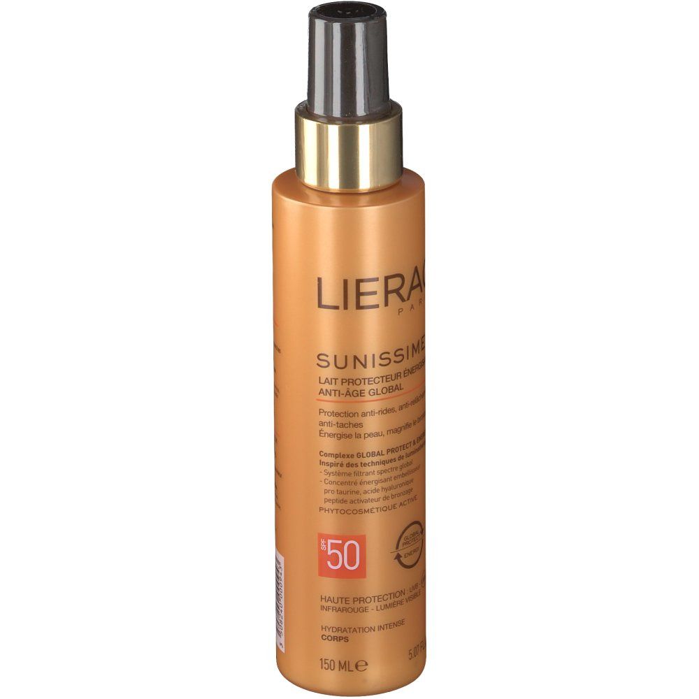 LIERAC Sunissime Lait Protecteur Énergisant Anti-âge Global SPF50