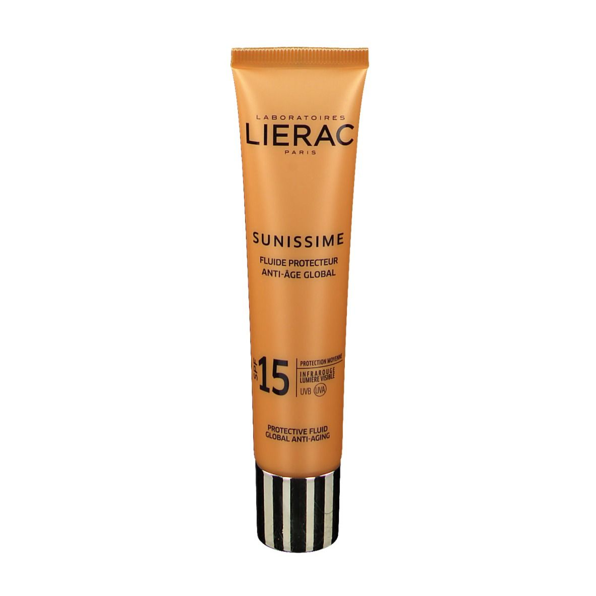 Lierac Sunissime Fluide Protecteur énergissant anti-âge global SPF15