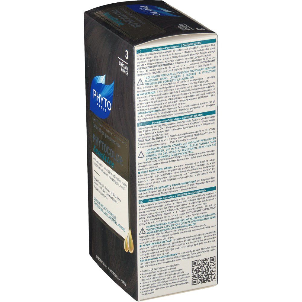 Phyto Phytocolor Sensitive 3 Châtain foncé