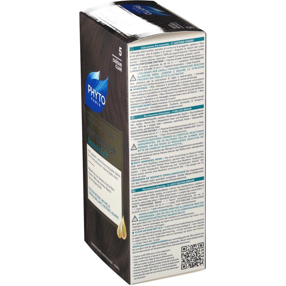 Phyto Phytocolor Sensitive 5 Châtain clair