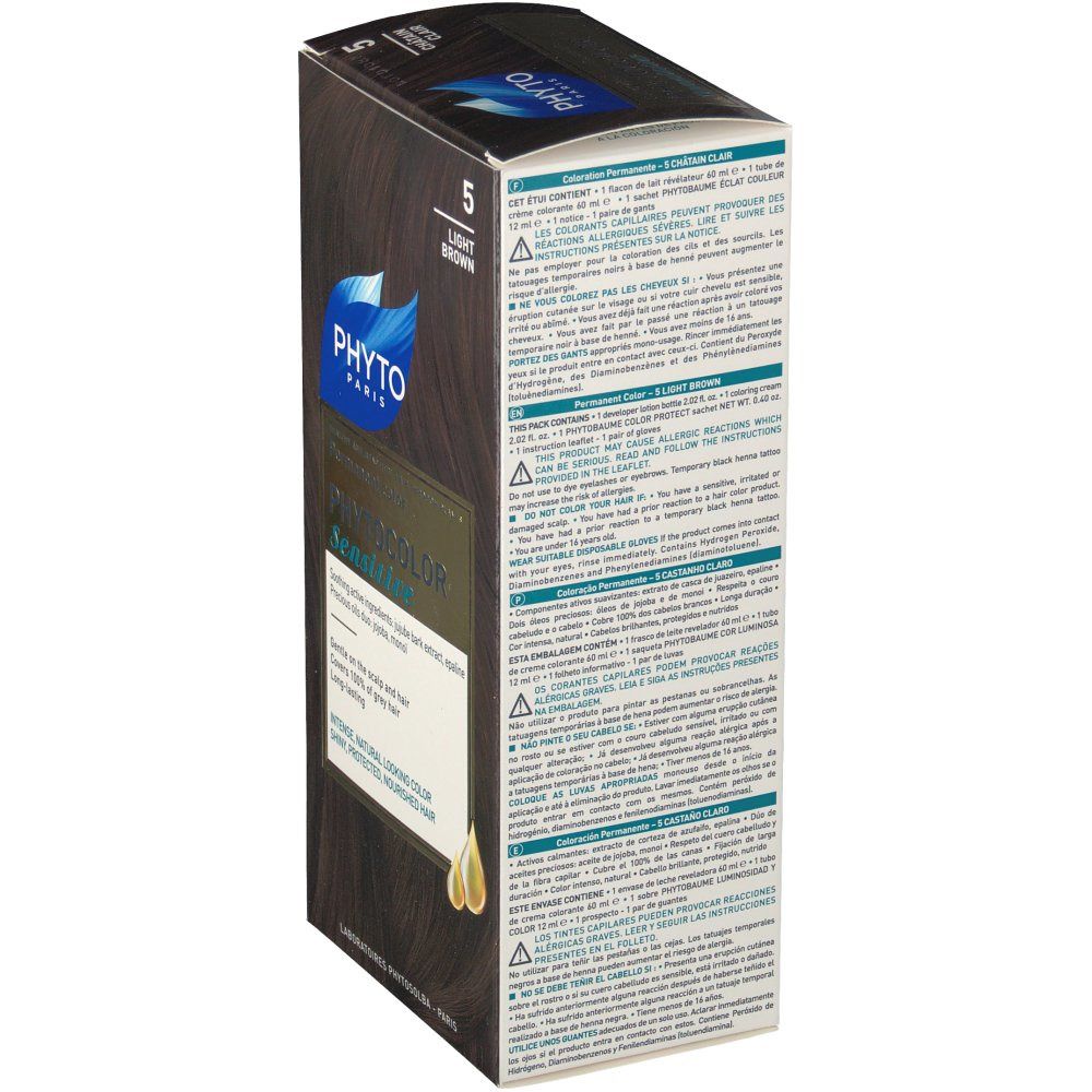 Phyto Phytocolor Sensitive 5 Châtain clair