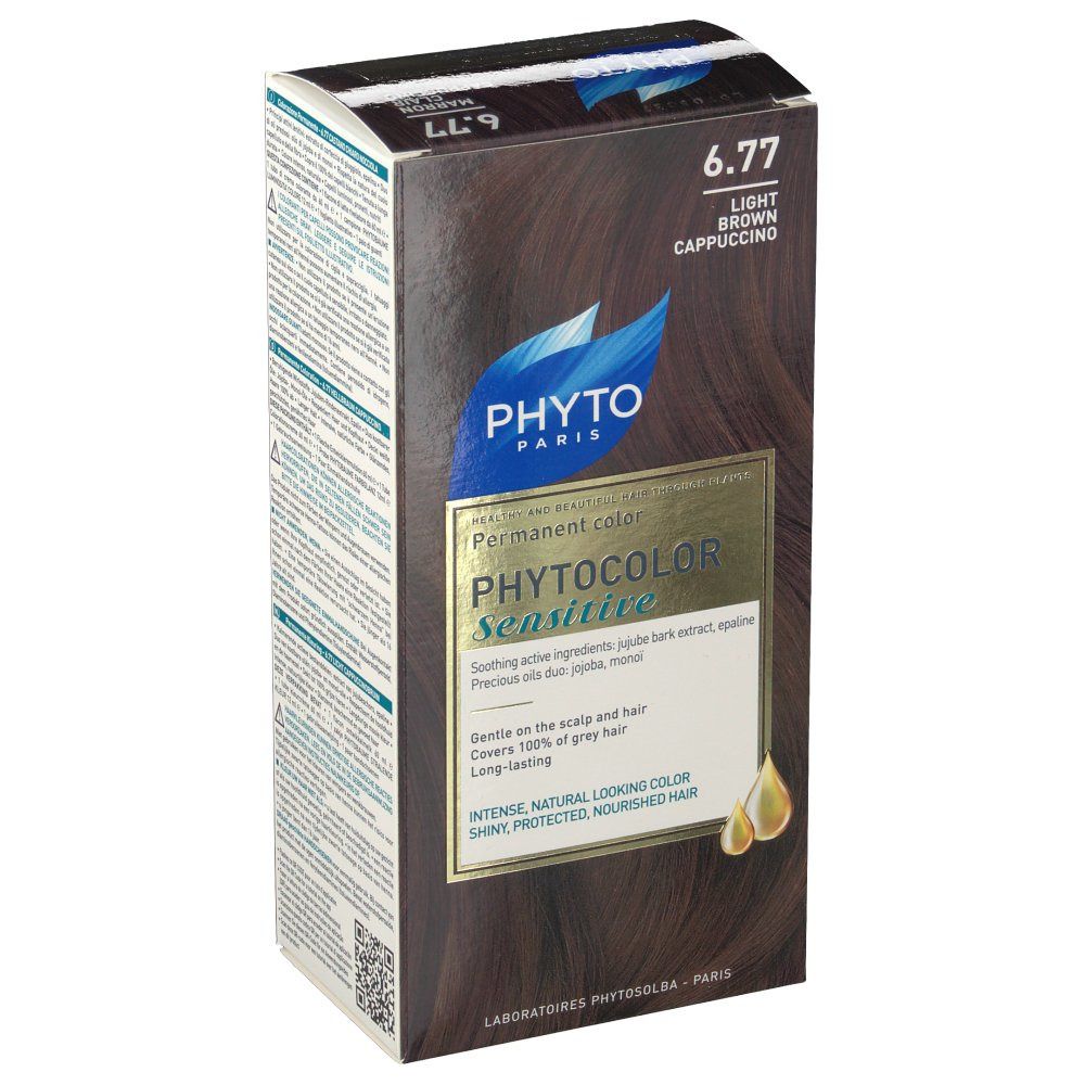 Phyto Phytocolor Sensitive 6,77 Marron Clair cappuccino