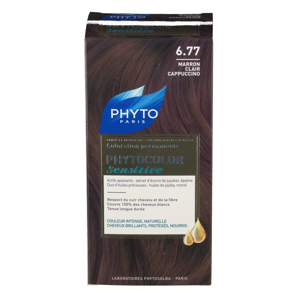 Phyto Phytocolor Sensitive 6,77 Marron Clair cappuccino