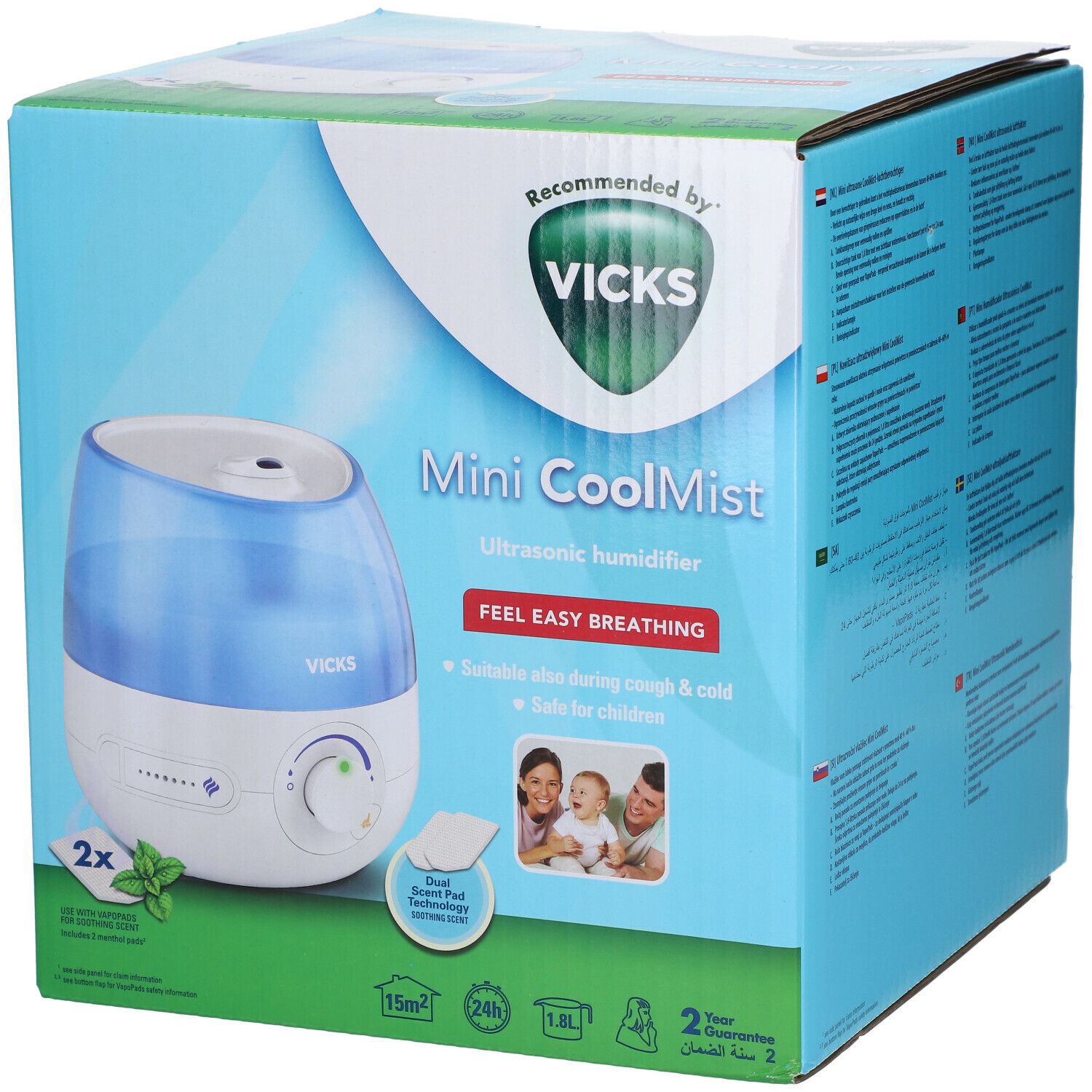 Vicks® Humidificateur Mini Cool Mist VUL520E4