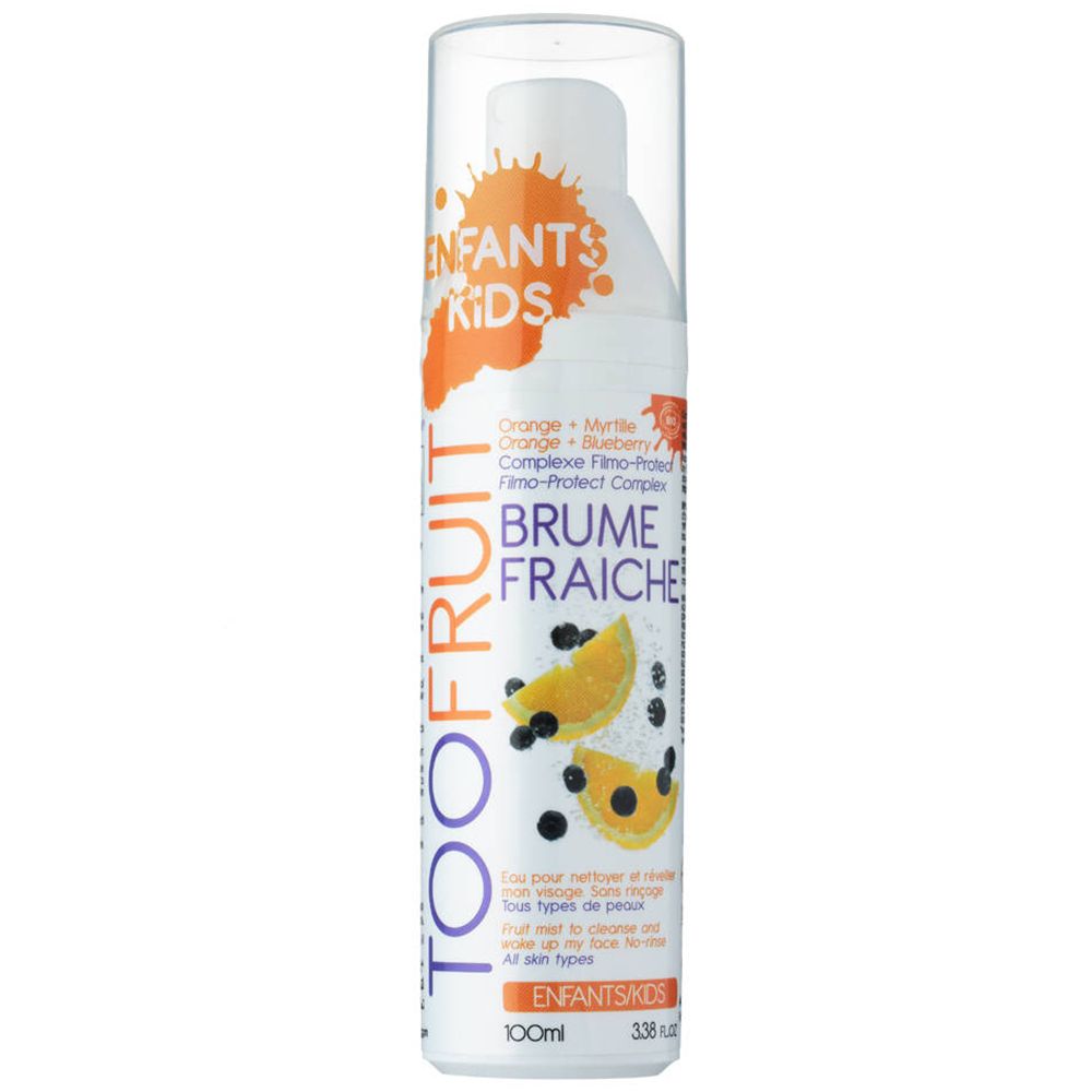TOOFRUIT Brume fraîche Enfants Orange-Myrtille Bio