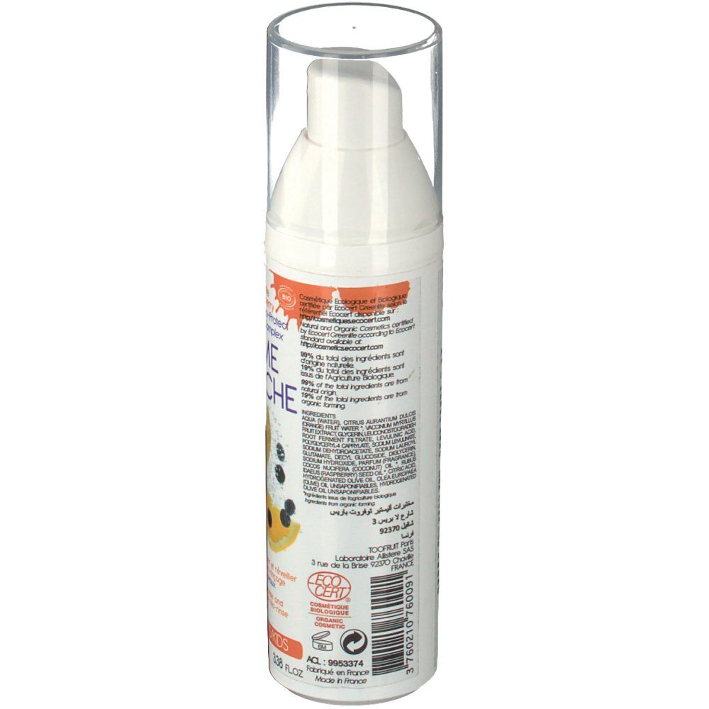 TOOFRUIT Brume fraîche Enfants Orange-Myrtille Bio