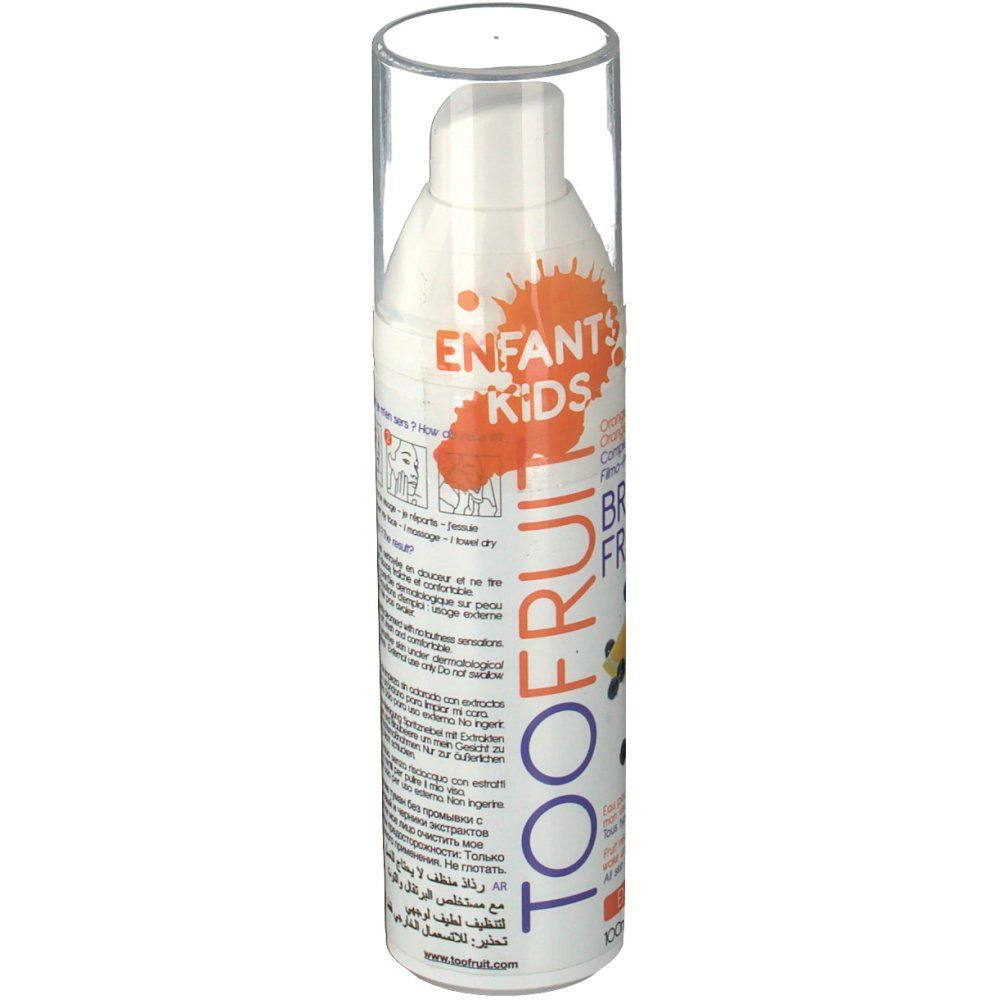 TOOFRUIT Brume fraîche Enfants Orange-Myrtille Bio