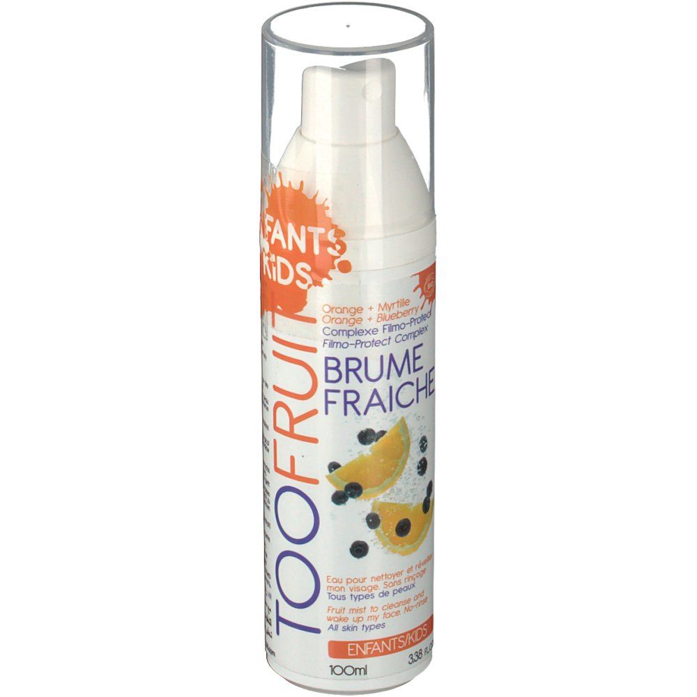 TOOFRUIT Brume fraîche Enfants Orange-Myrtille Bio