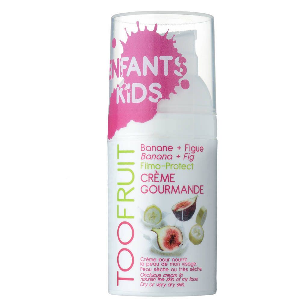 TOOFRUIT Crème Gourmande Crème Visage Enfants Banane - Figue Bio