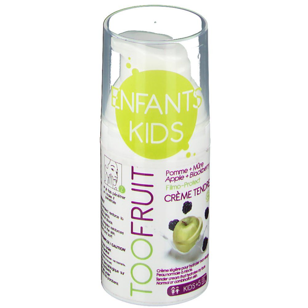 Toofruit Crème Tendre Visage Pomme/Mûre